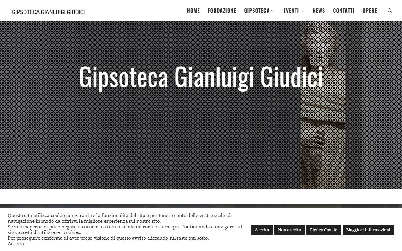 Anteprima del sito: Fondazione Renato e Gianluigi Giudici