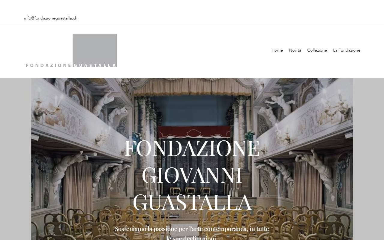 Anteprima del sito: Fondazione Giovanni Guastalla