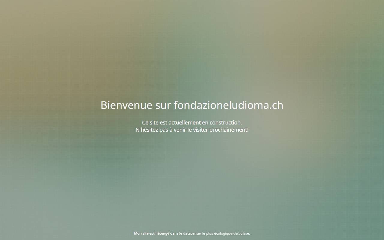 Anteprima del sito: Fondazione LuDioMa