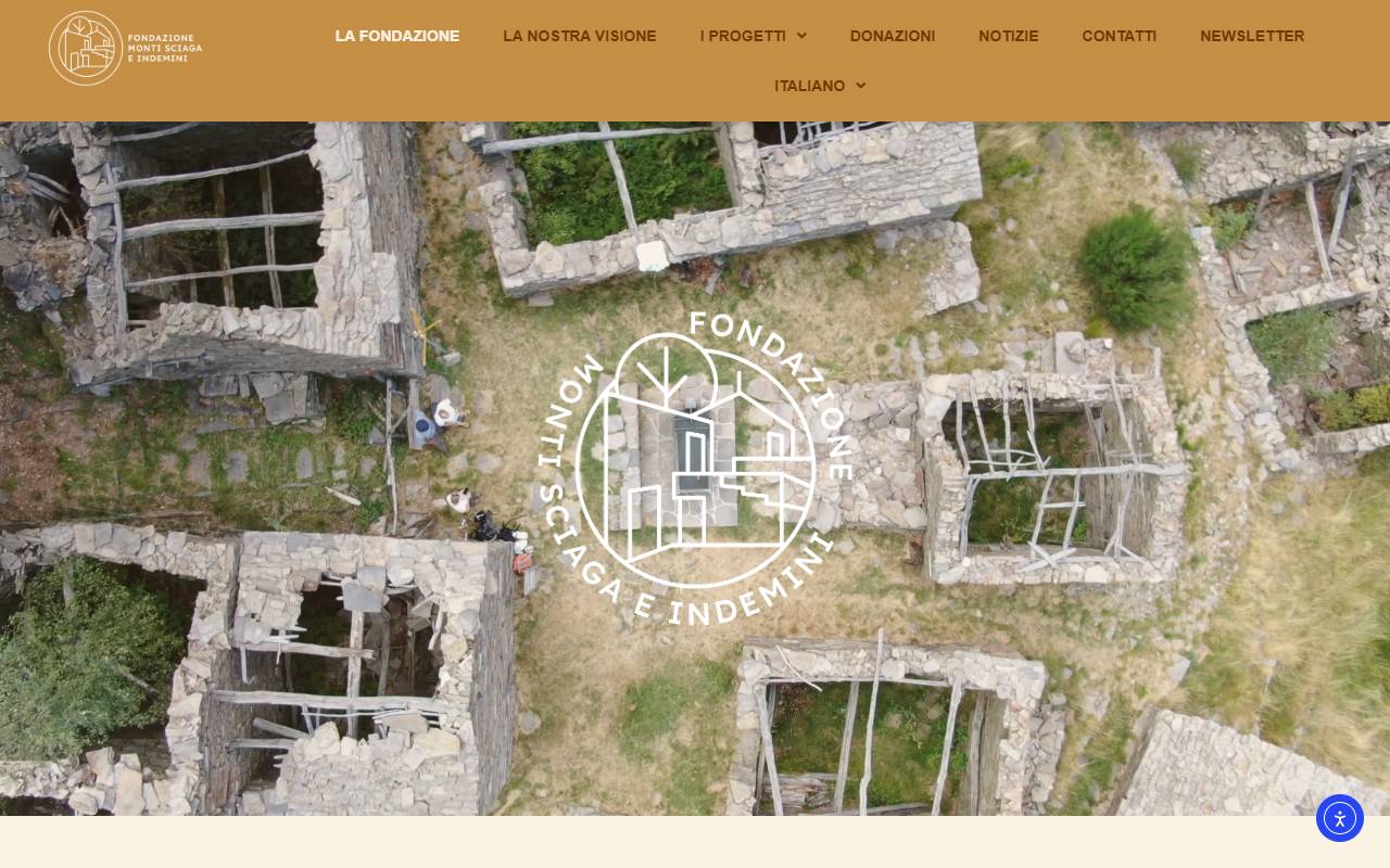 Anteprima del sito: Fondazione Monti Sciaga e Indemini