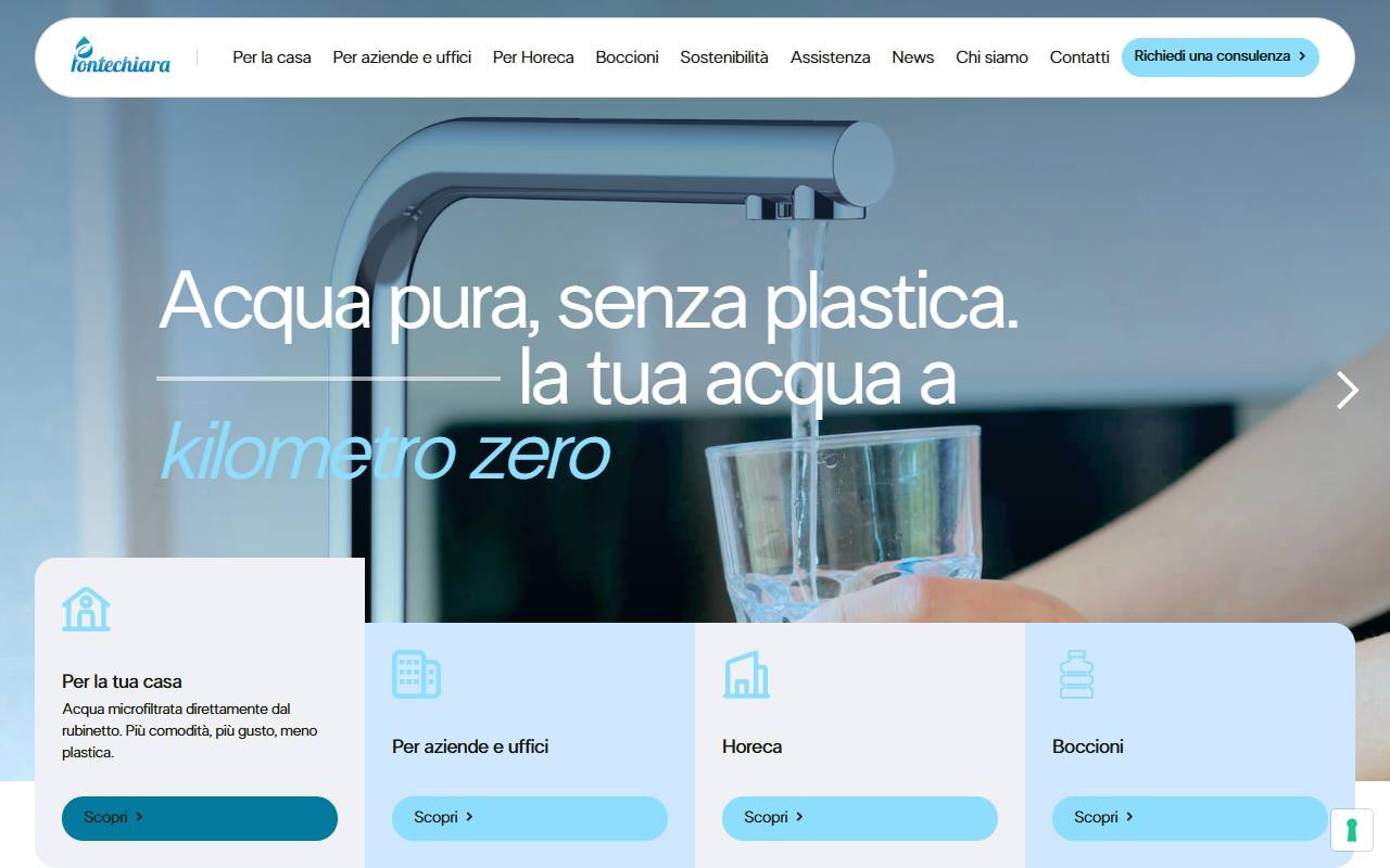 Anteprima del sito: fontechiara Sagl
