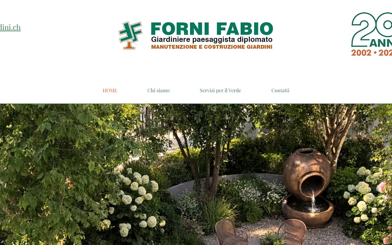 Anteprima del sito: Forni Fabio Sagl