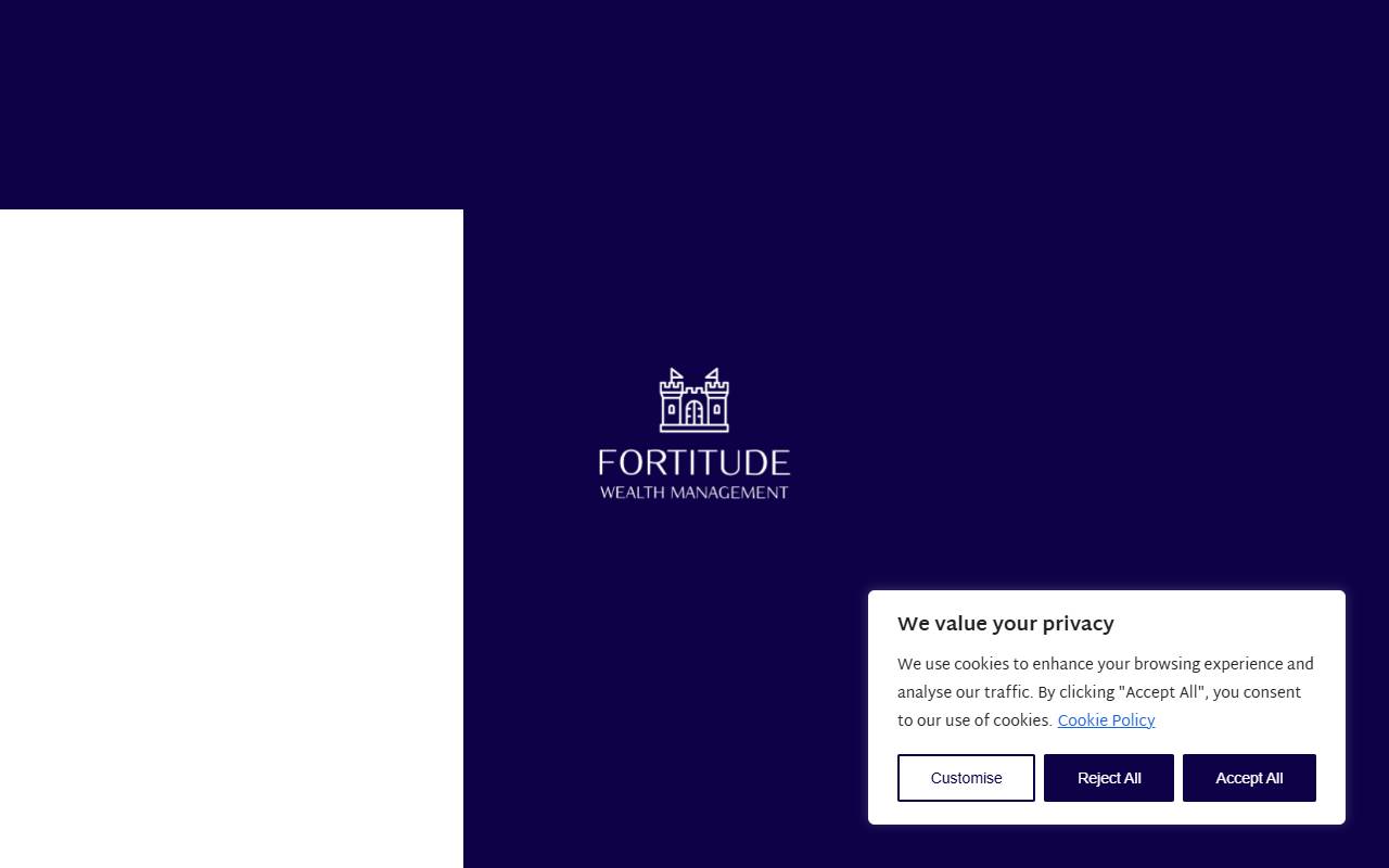 Anteprima del sito: Fortitude Wealth Management SA