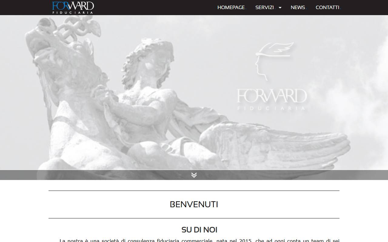 Anteprima del sito: Forward Fiduciaria Sagl