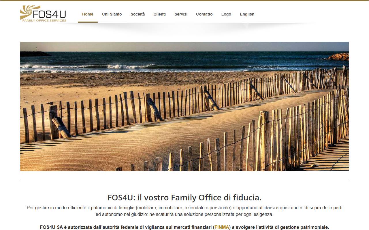 Anteprima del sito: FOS4U SA