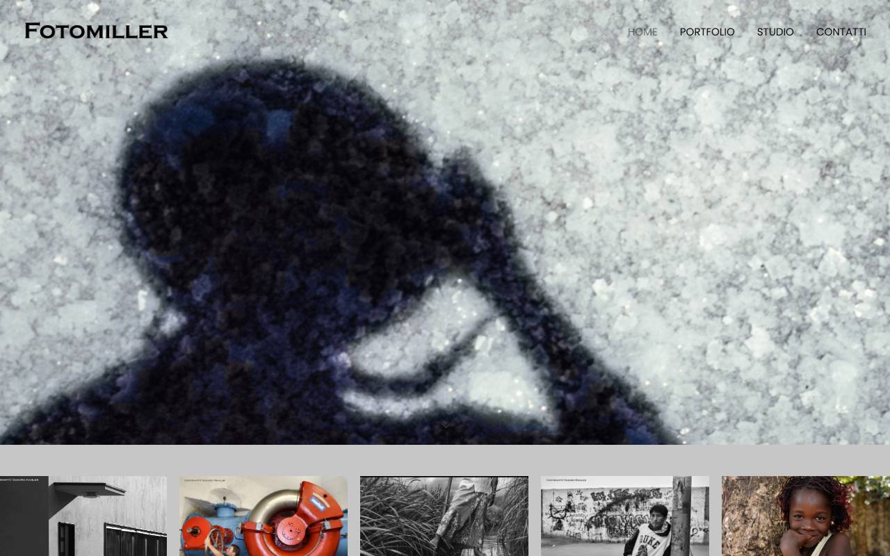 Anteprima del sito: Fotomiller Sagl