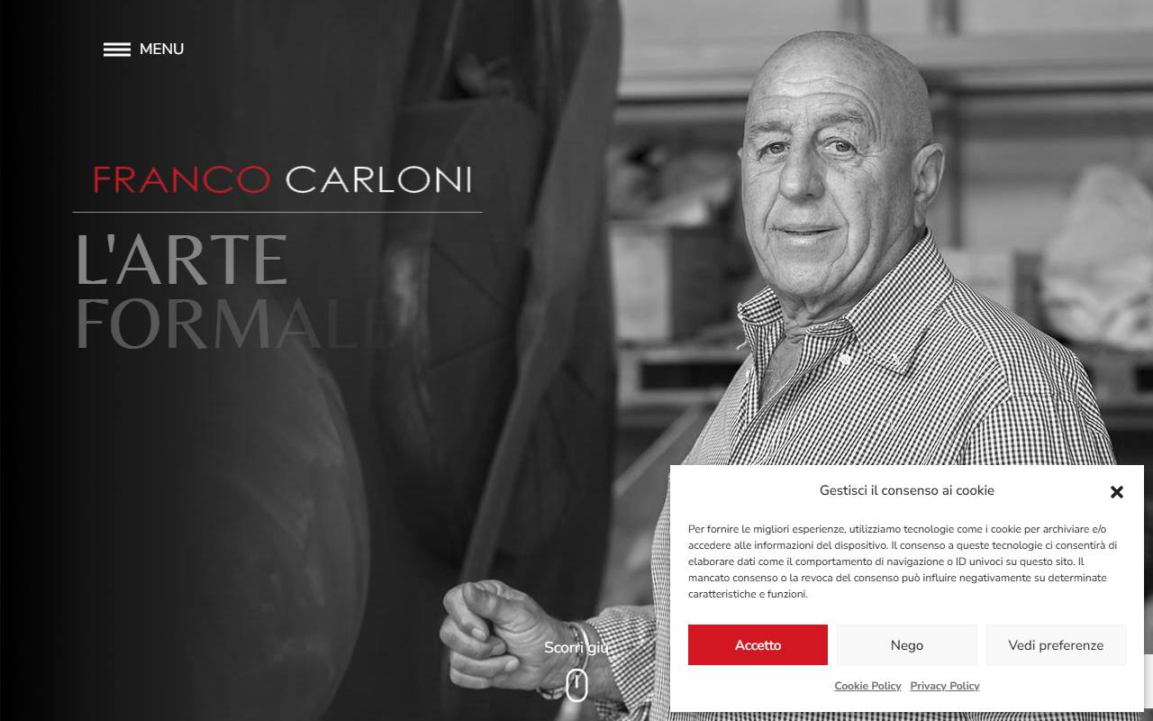 Anteprima del sito: Carloni Franco Sagl