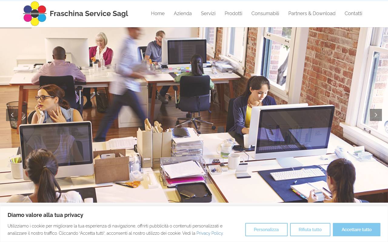 Anteprima del sito: Fraschina Service Sagl