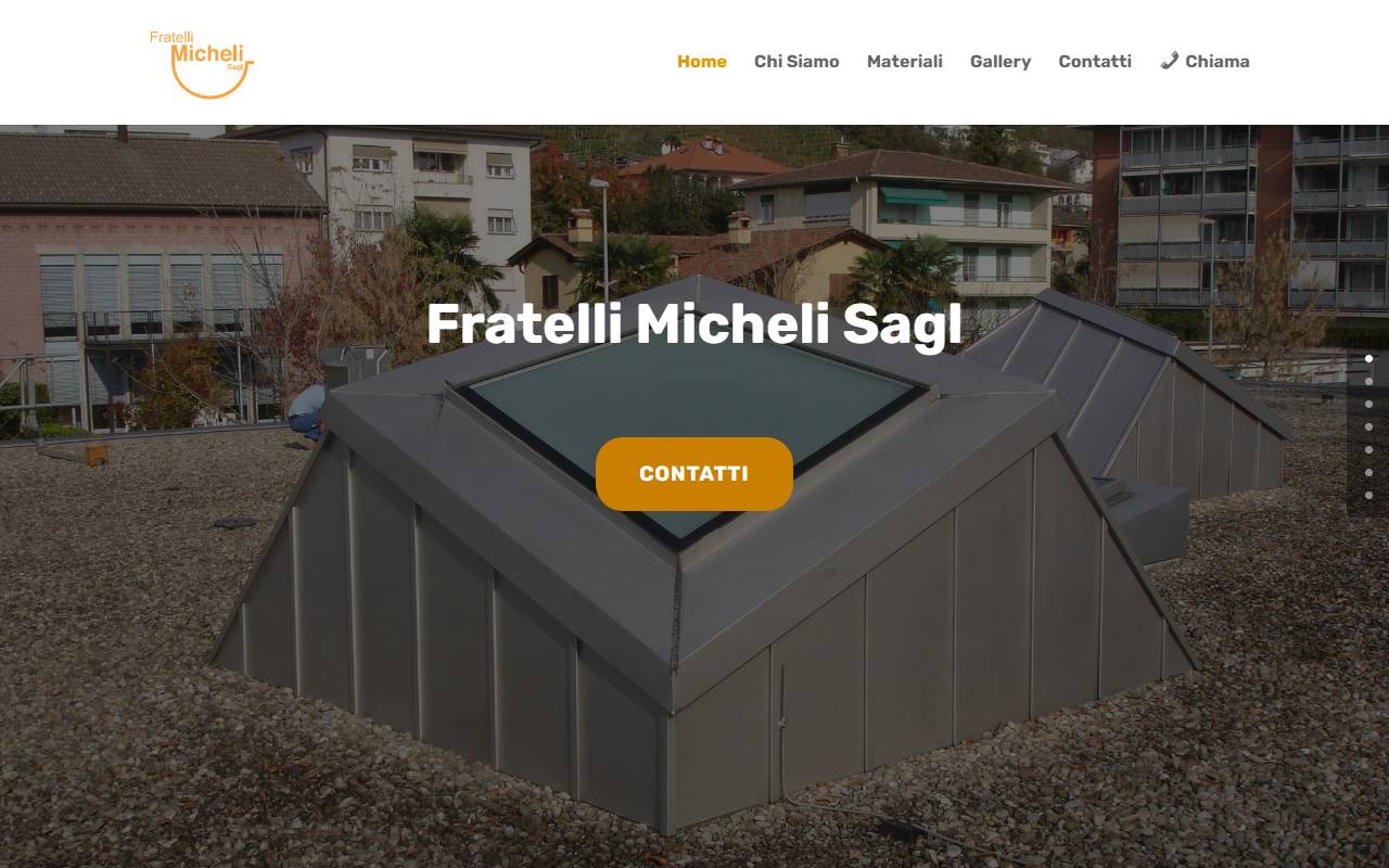 Anteprima del sito: Fratelli Micheli Sagl