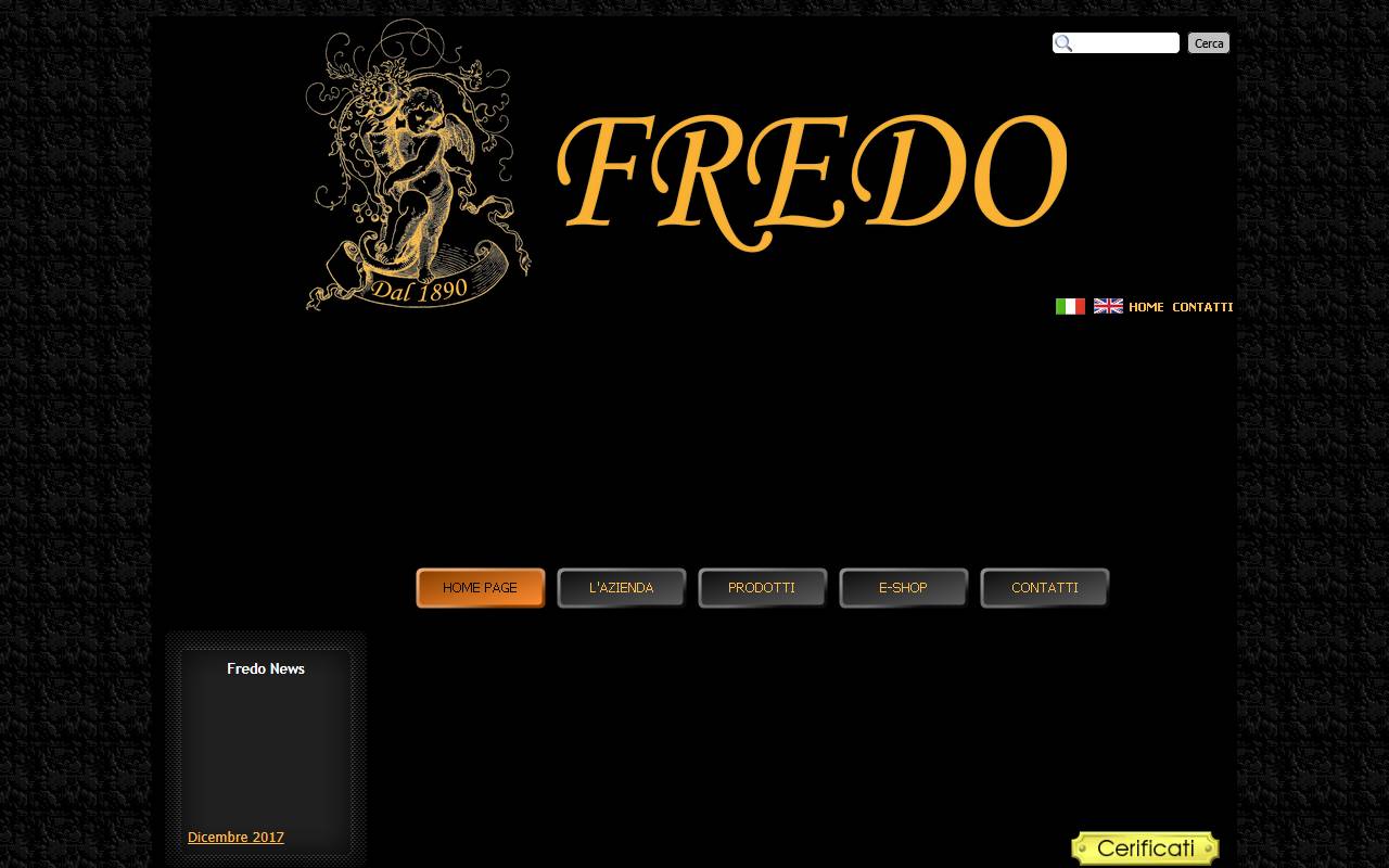 Anteprima del sito: Fredo SA