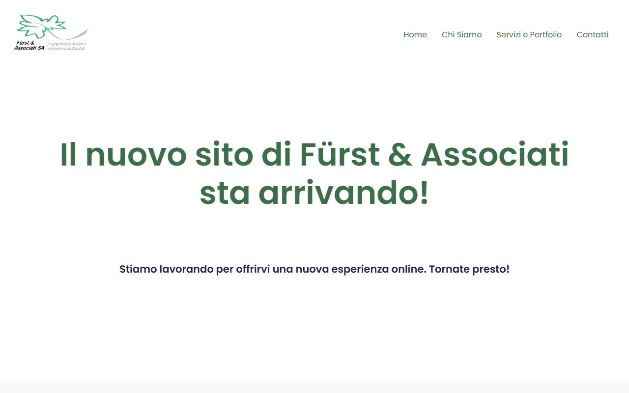 Anteprima del sito: Fürst & Associati SA, succursale di Sementina