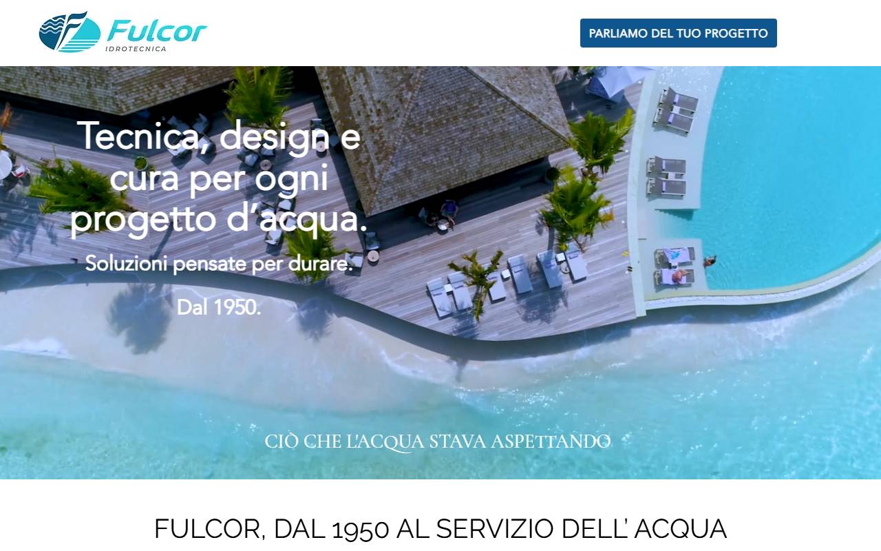 Anteprima del sito: Fulcor Sagl