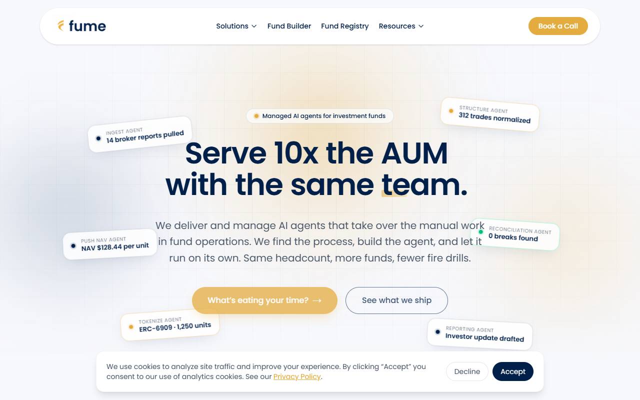 Anteprima del sito: FumeX AG