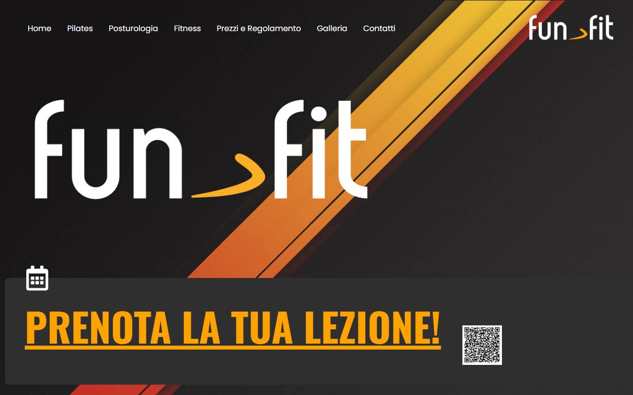 Anteprima del sito: FunFit Sagl