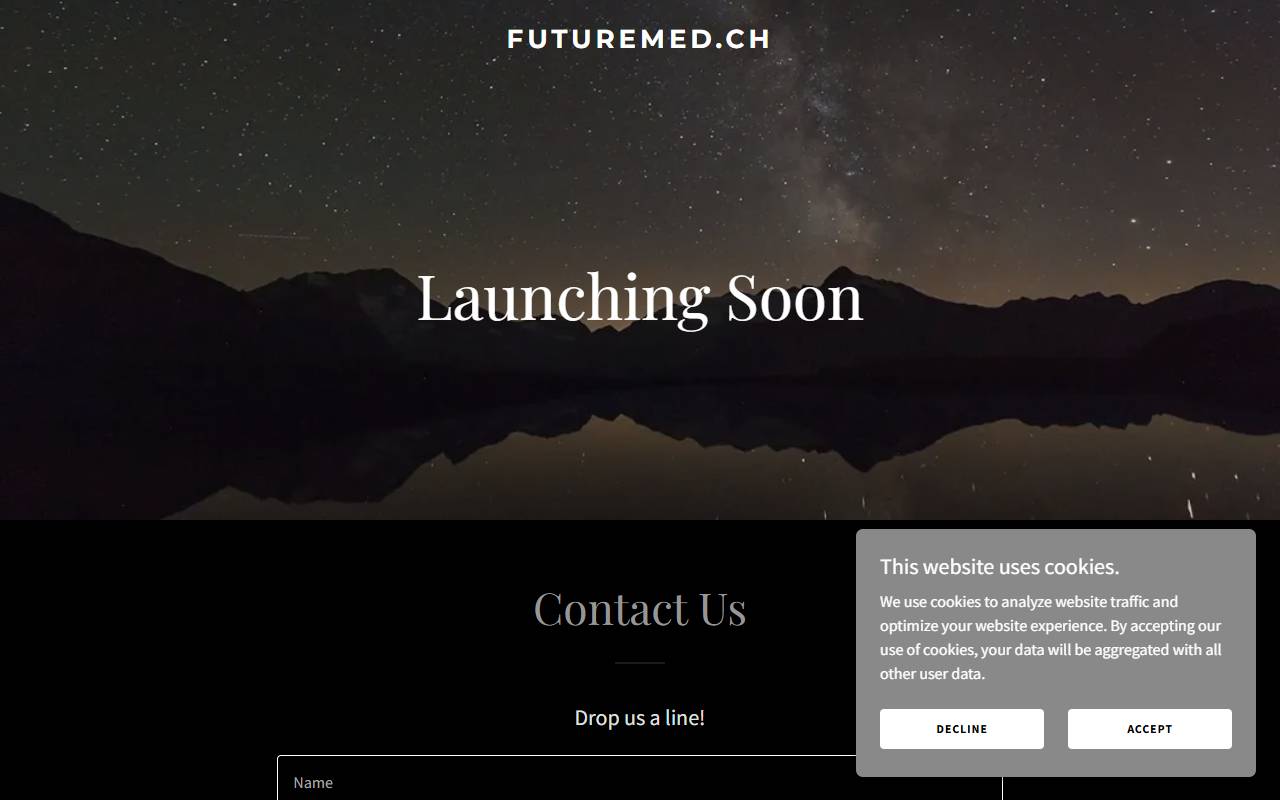 Anteprima del sito: FutureMed SA