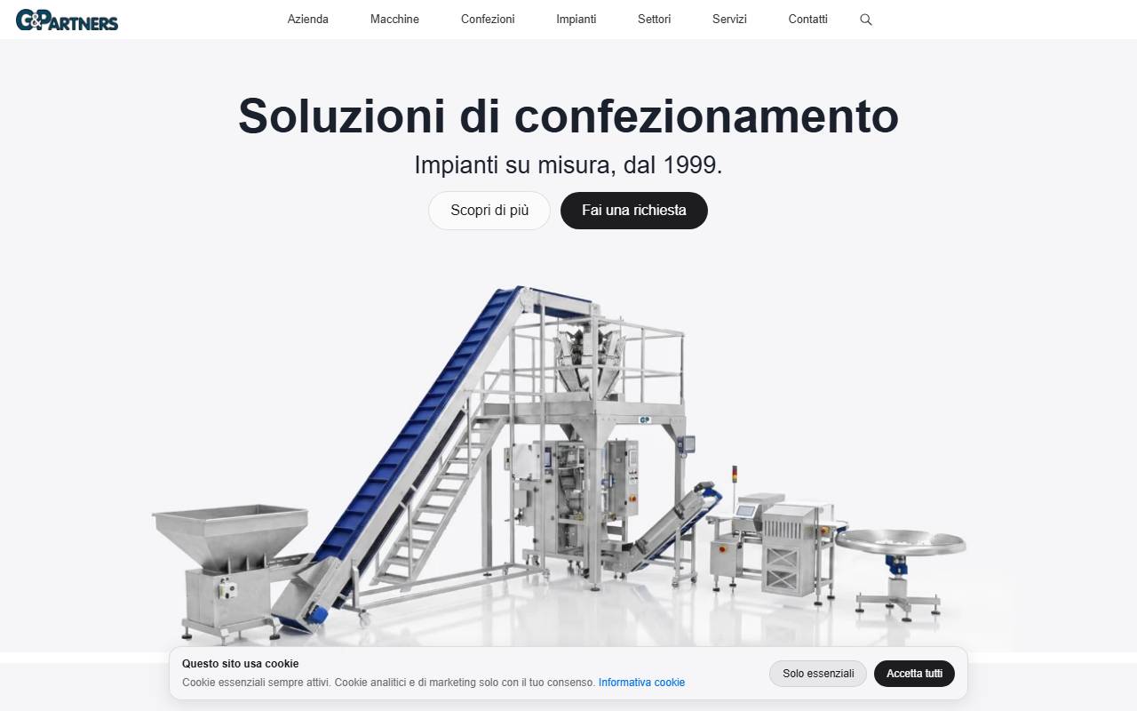 Anteprima del sito: G&Partners SA