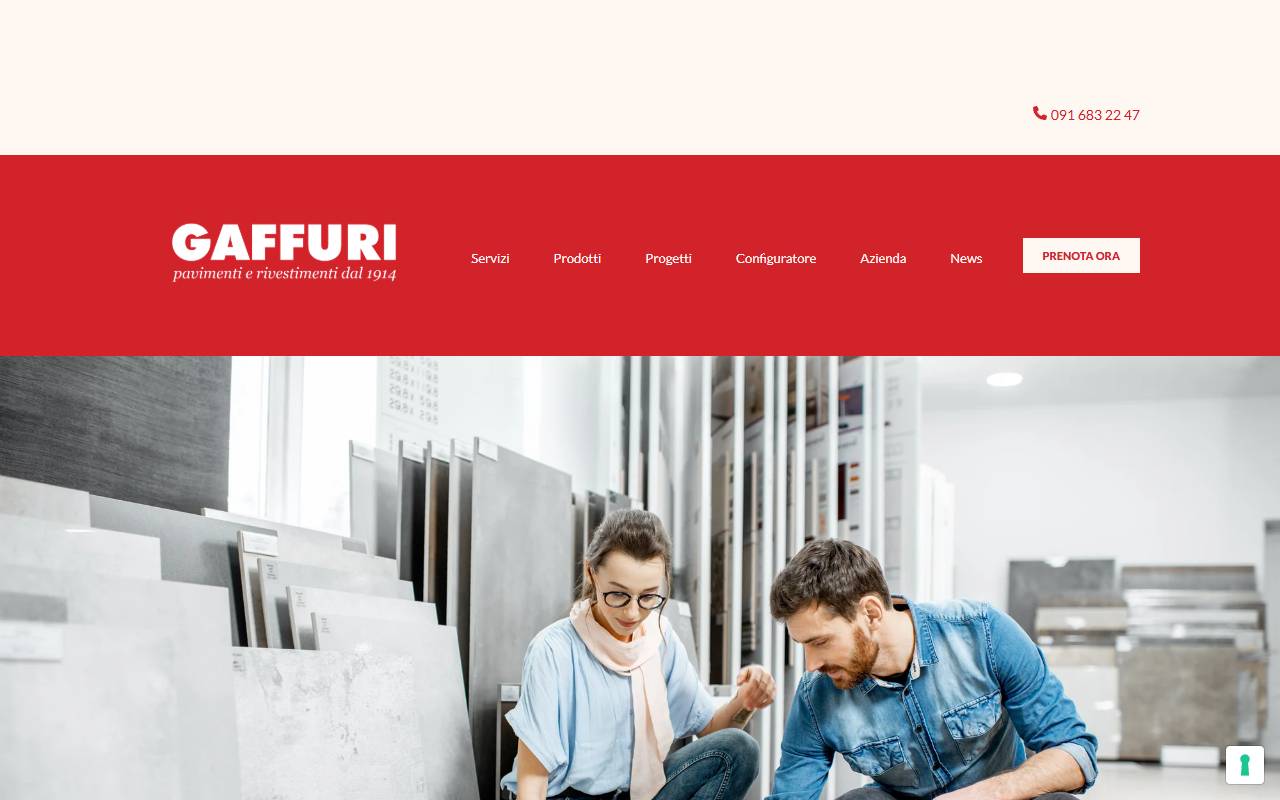 Anteprima del sito: Gaffuri 1914 SA