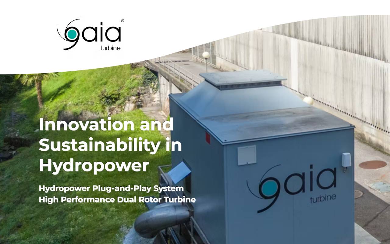 Anteprima del sito: Gaia Turbine SA
