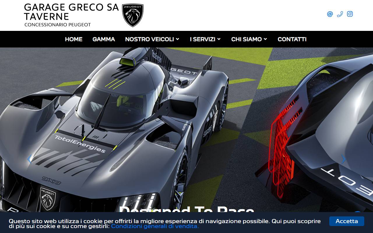 Anteprima del sito: Garage Nicola Greco SA