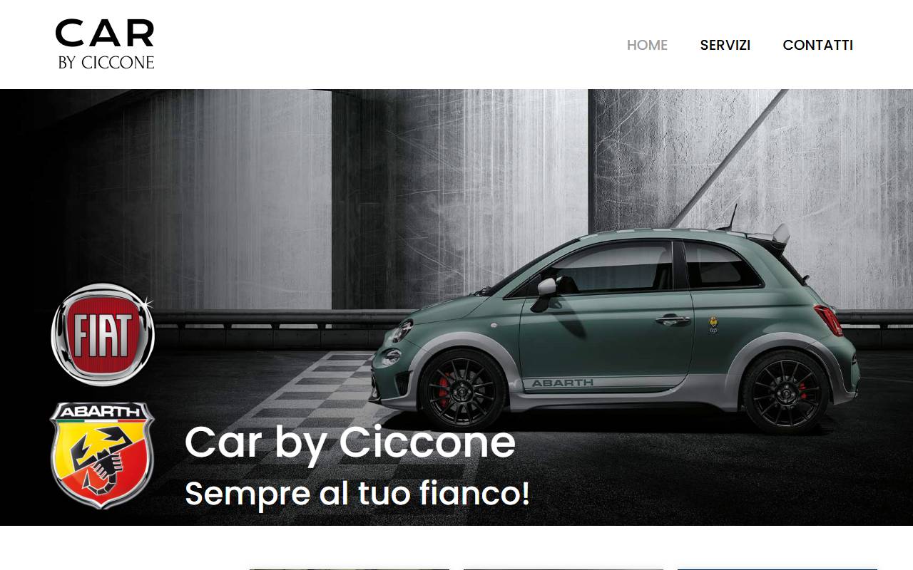 Anteprima del sito: Garage Carrozzeria Ciccone Sagl