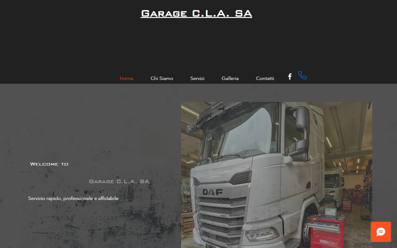 Anteprima del sito: Garage C.L.A. SA