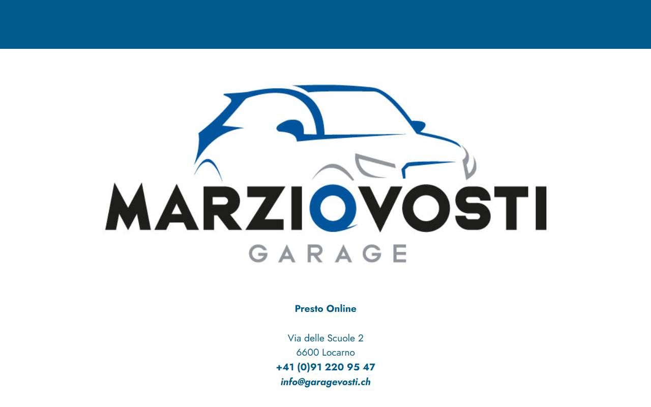 Anteprima del sito: Garage Vosti