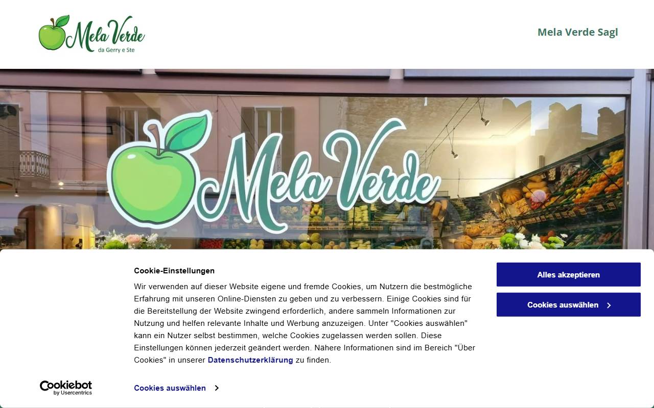Anteprima del sito: Mela Verde Sagl