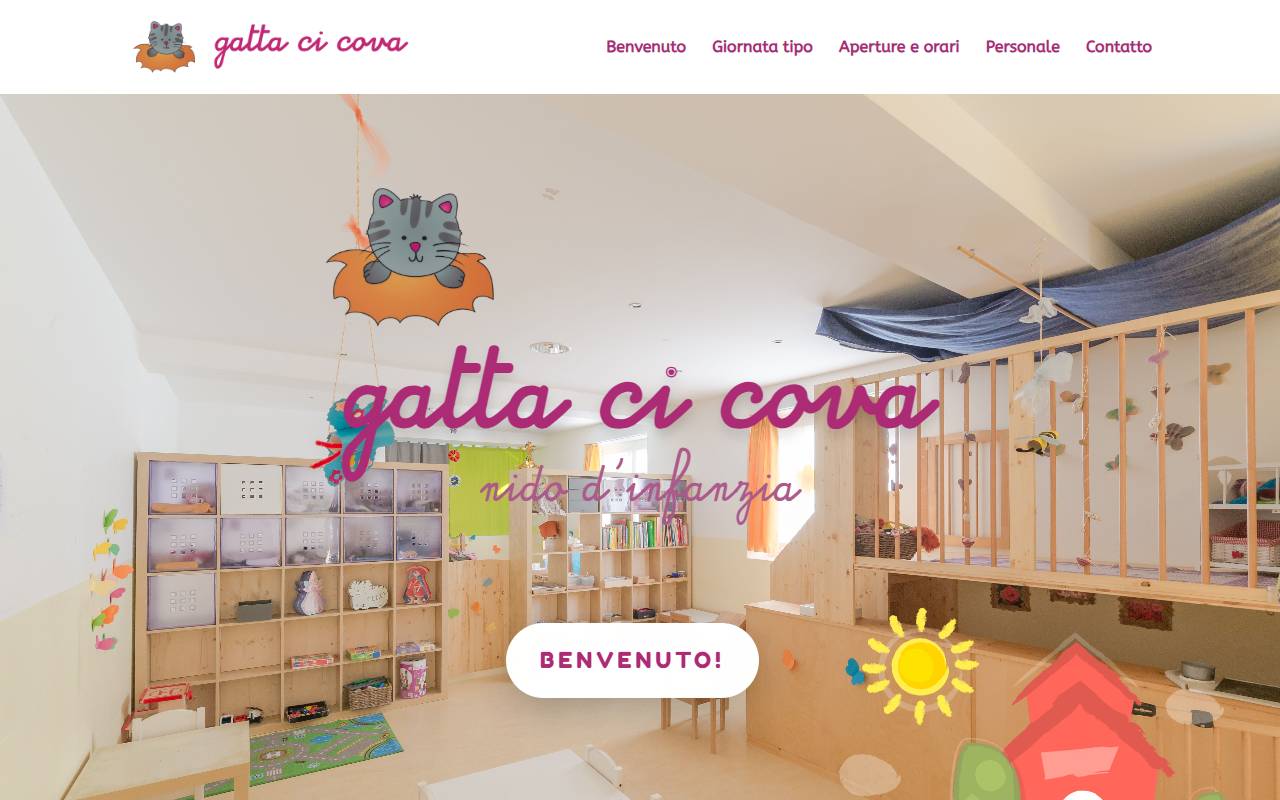 Anteprima del sito: Associazione Gatta ci cova