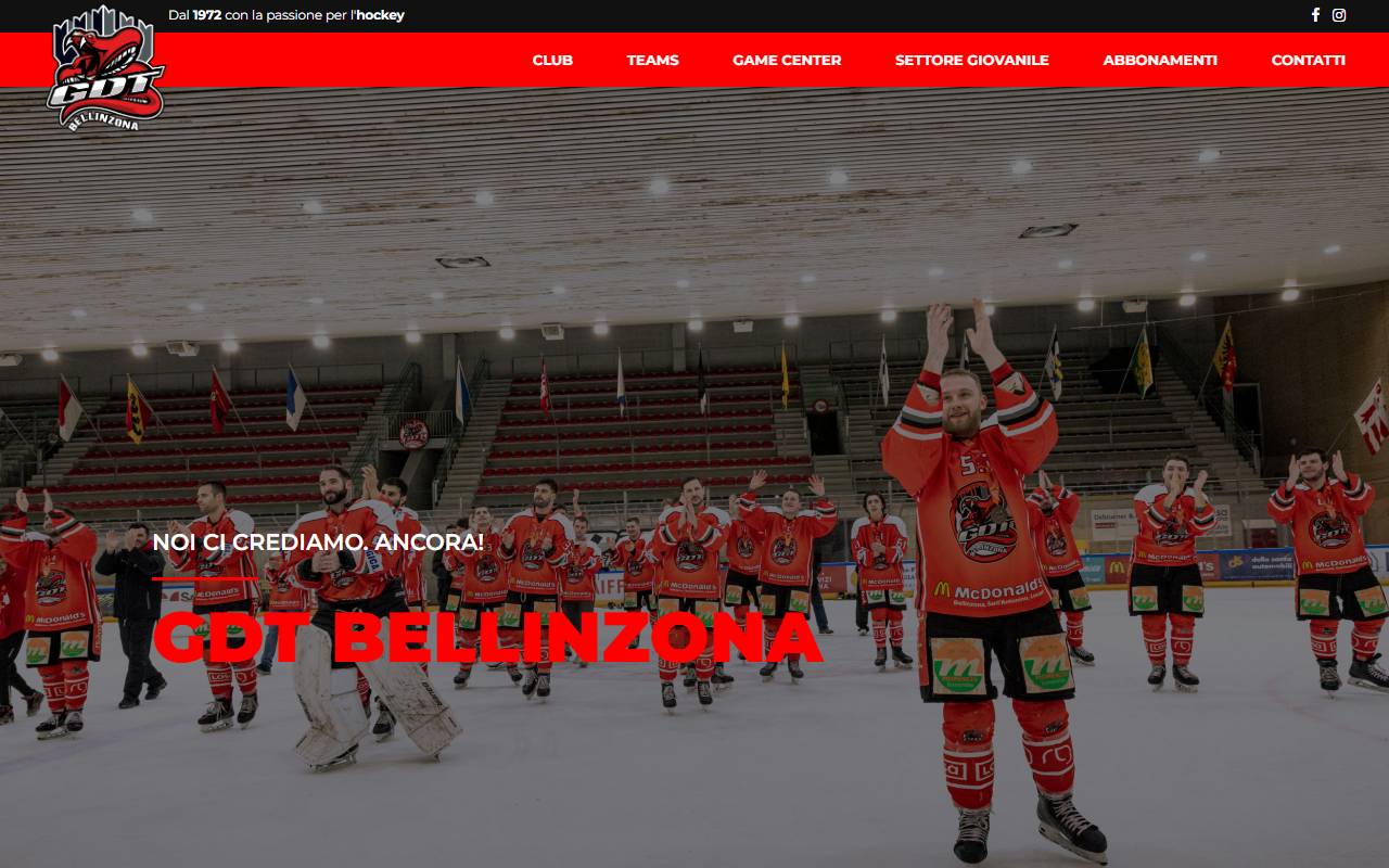 Anteprima del sito: HC Rockets SA