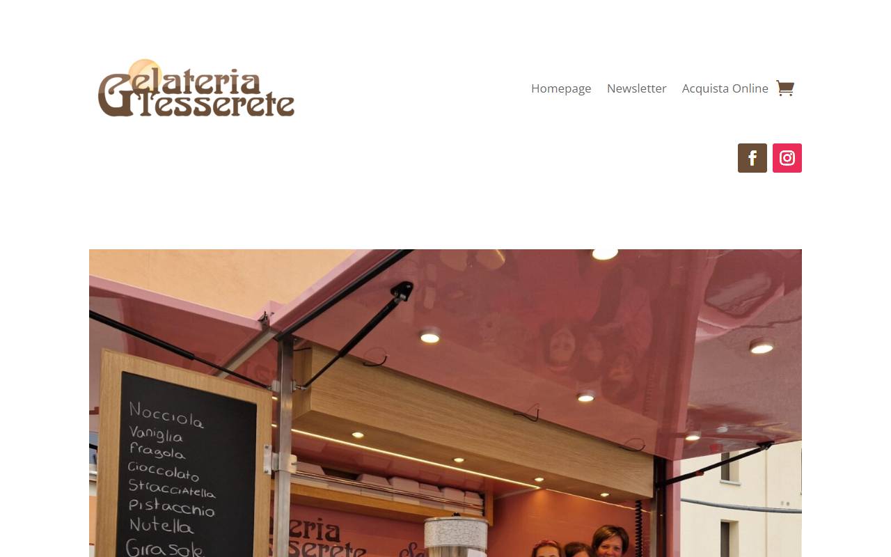 Anteprima del sito: GELATERIA TESSERETE SAGL