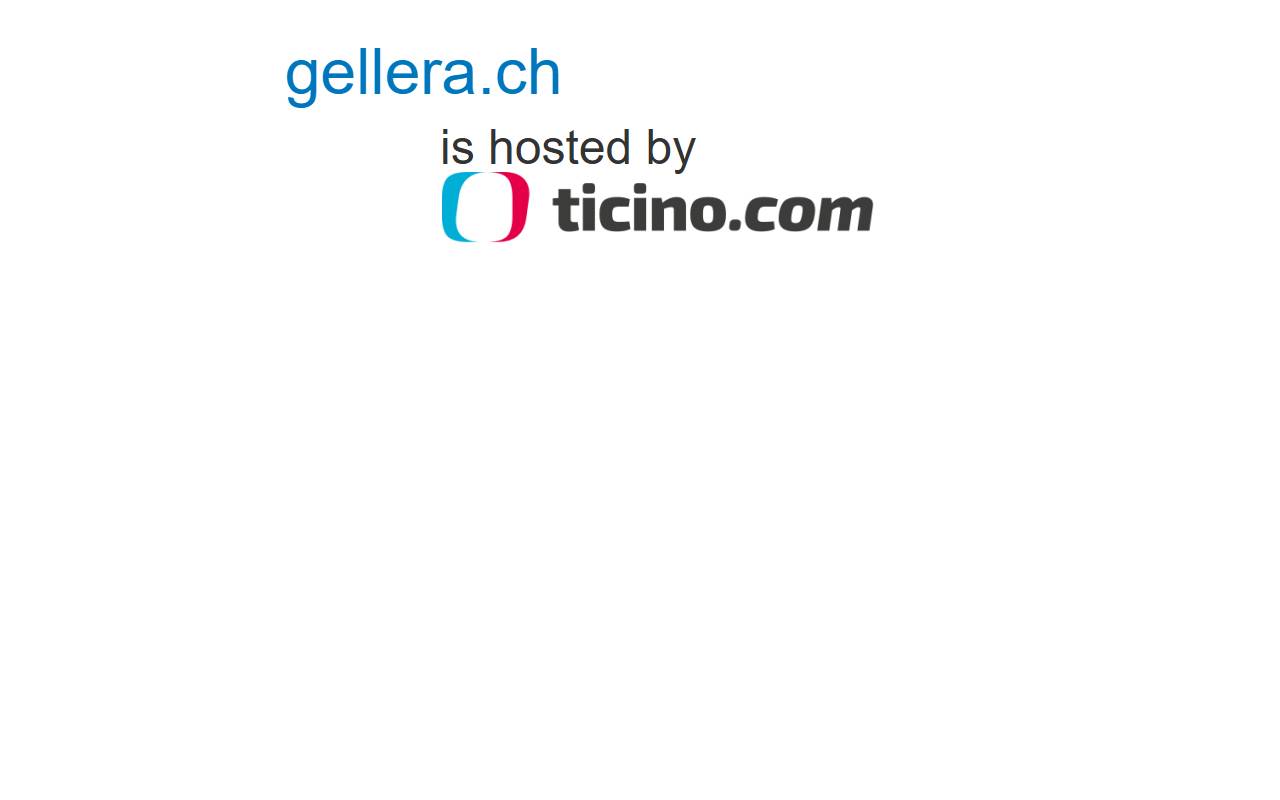 Anteprima del sito: Gellera SA