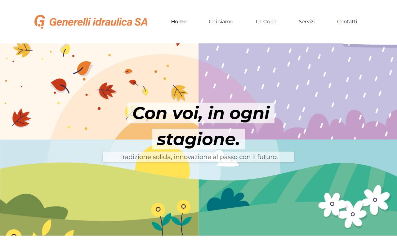 Anteprima del sito: GENERELLI IDRAULICA SA