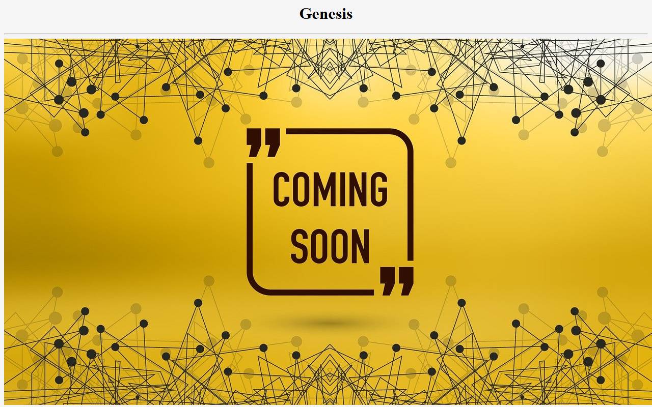 Anteprima del sito: Genesi SA