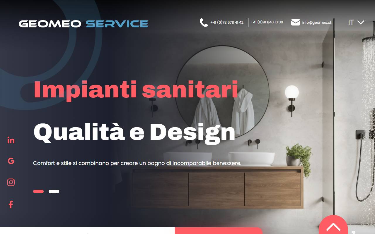 Anteprima del sito: GeoMeo Service GmbH