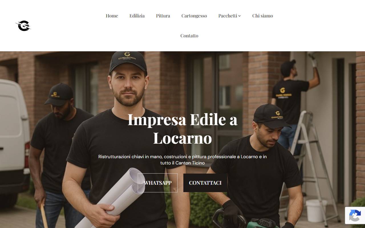 Anteprima del sito: Georgis Edilizia & Design Sagl