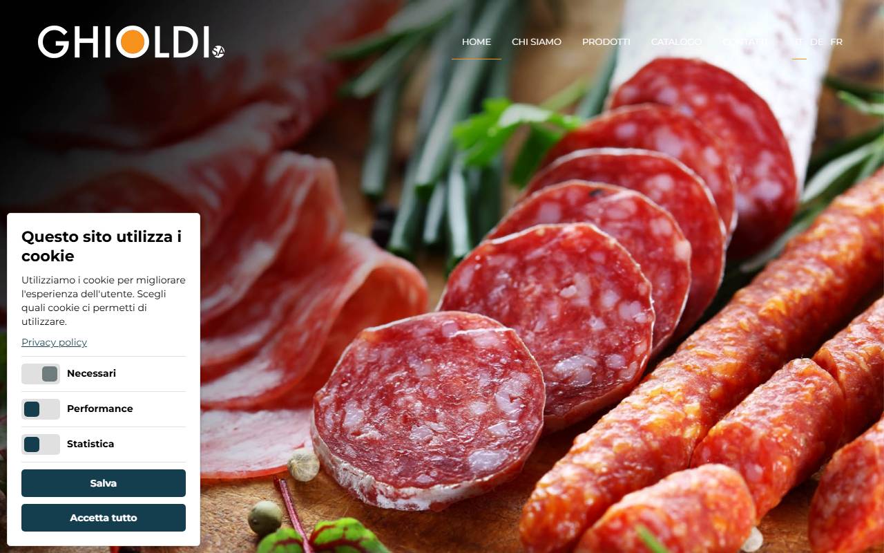 Anteprima del sito: Ghioldi SA