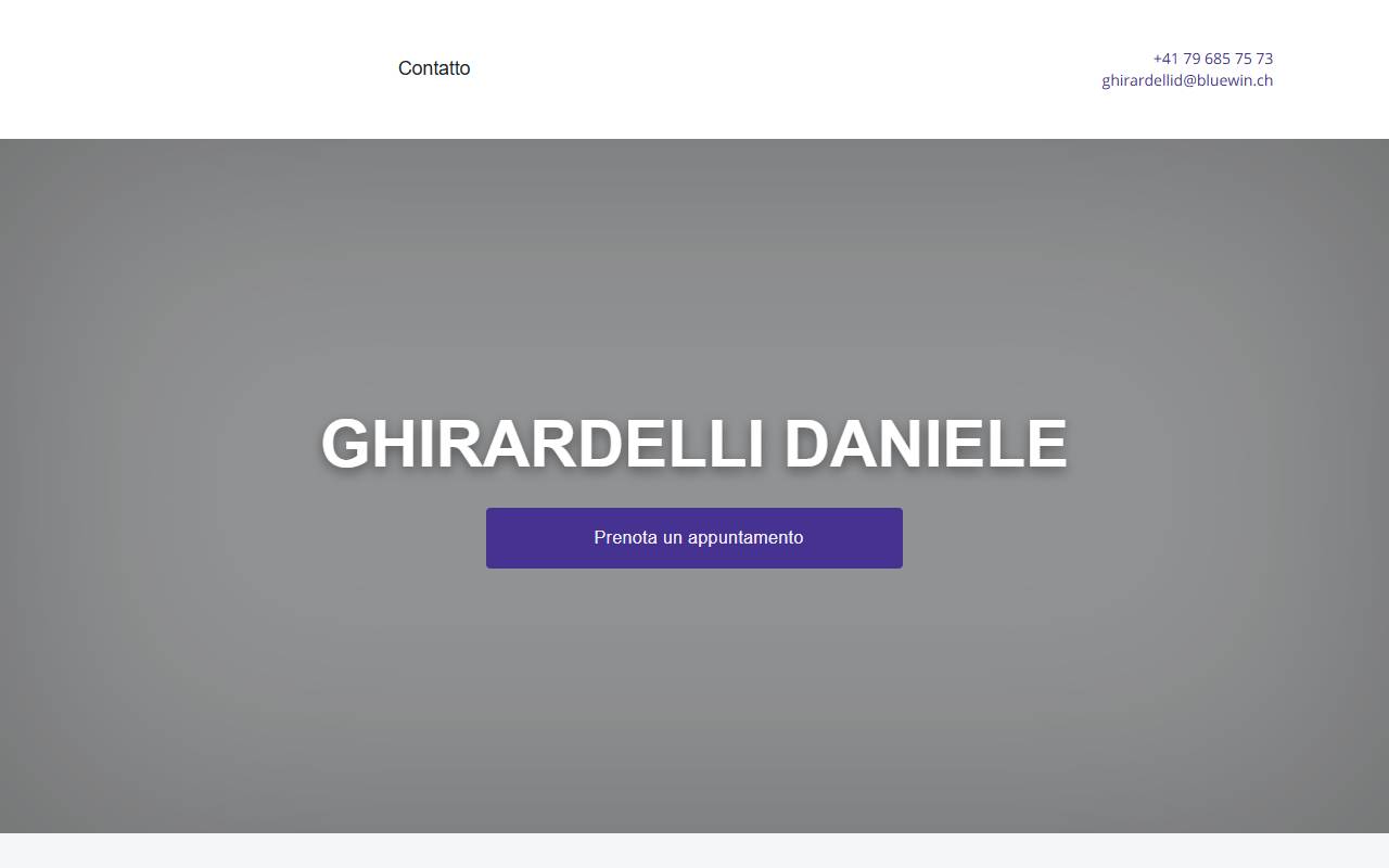 Anteprima del sito: Ghirardelli Daniele