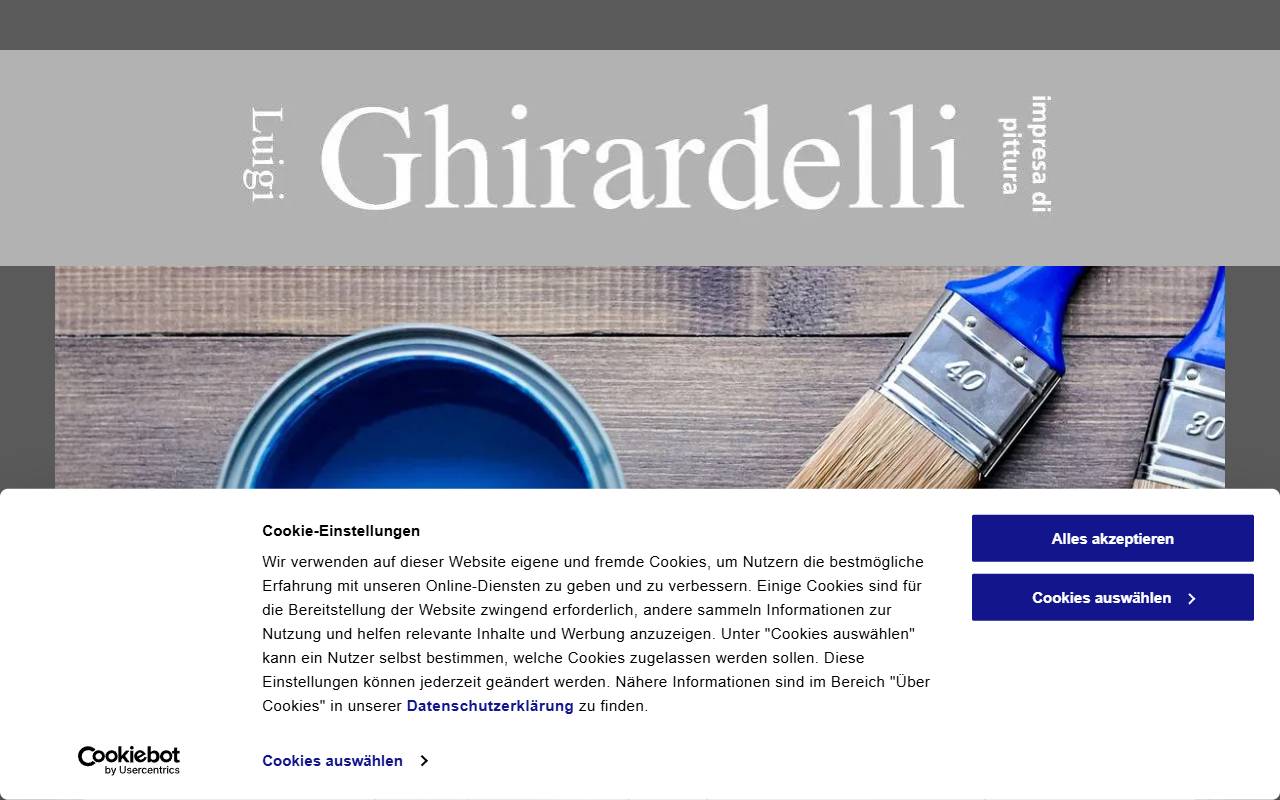 Anteprima del sito: Ghirardelli Luigi