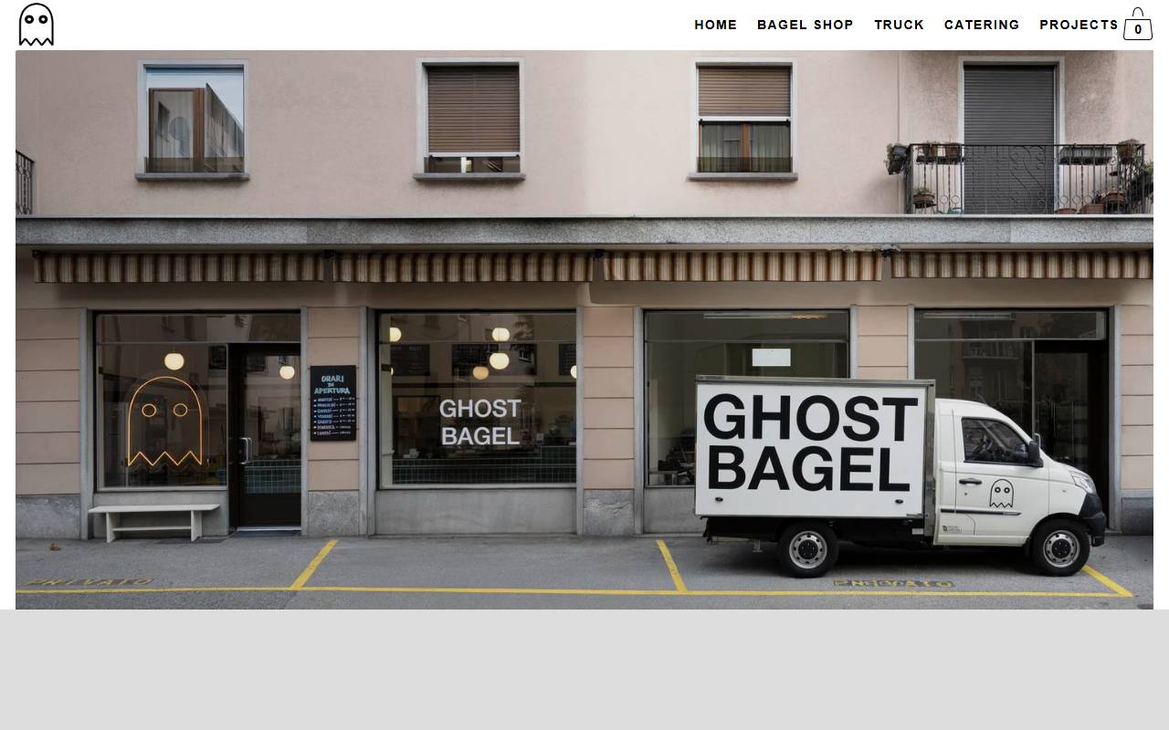 Anteprima del sito: Ghost Bagel Sagl