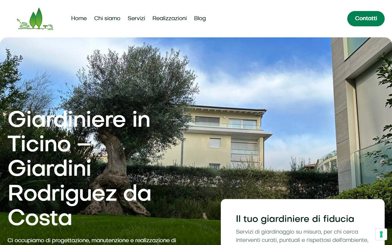 Anteprima del sito: Giardini Rodriguez Da Costa