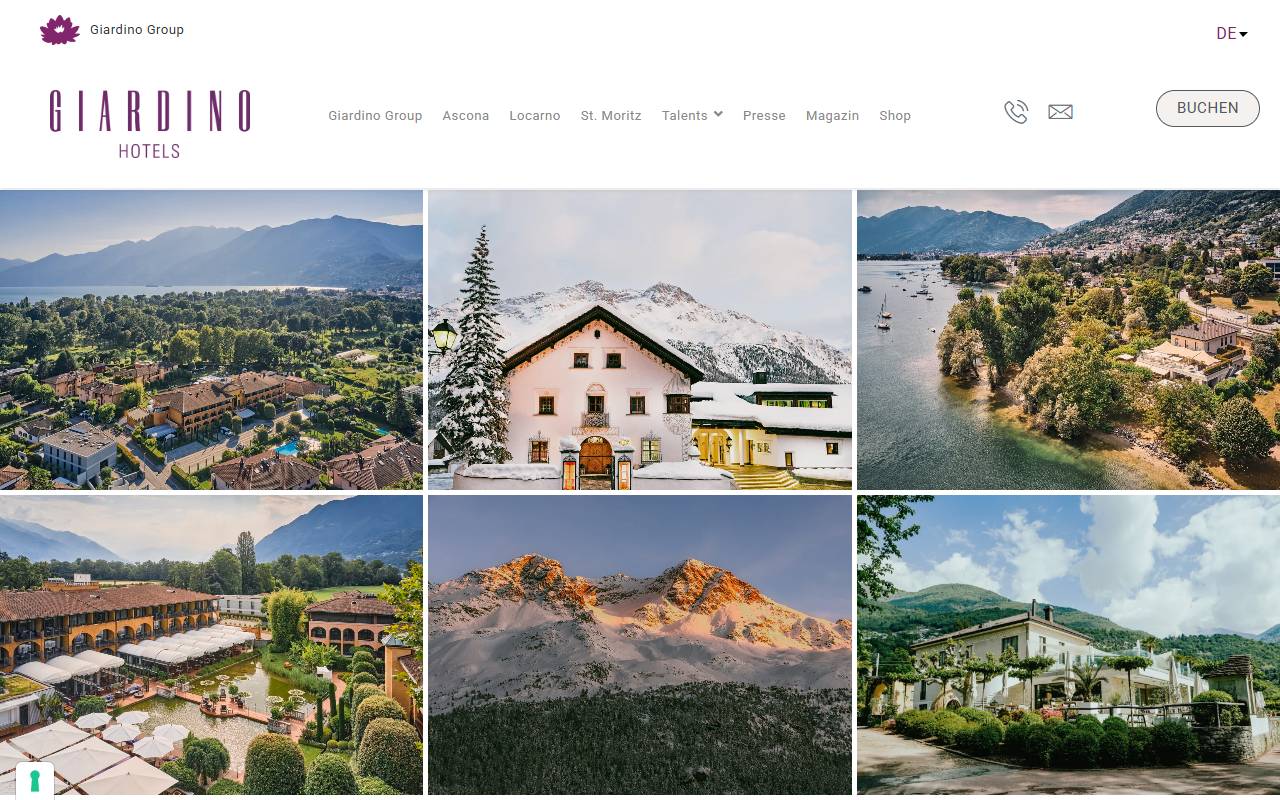Anteprima del sito: Giardino Group SA