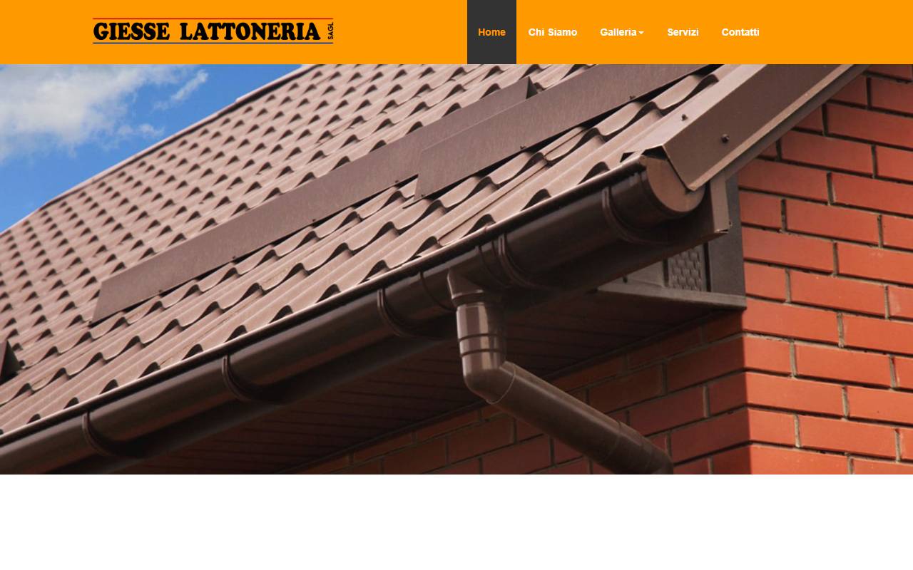 Anteprima del sito: GIESSE Lattoneria a disegno Sagl