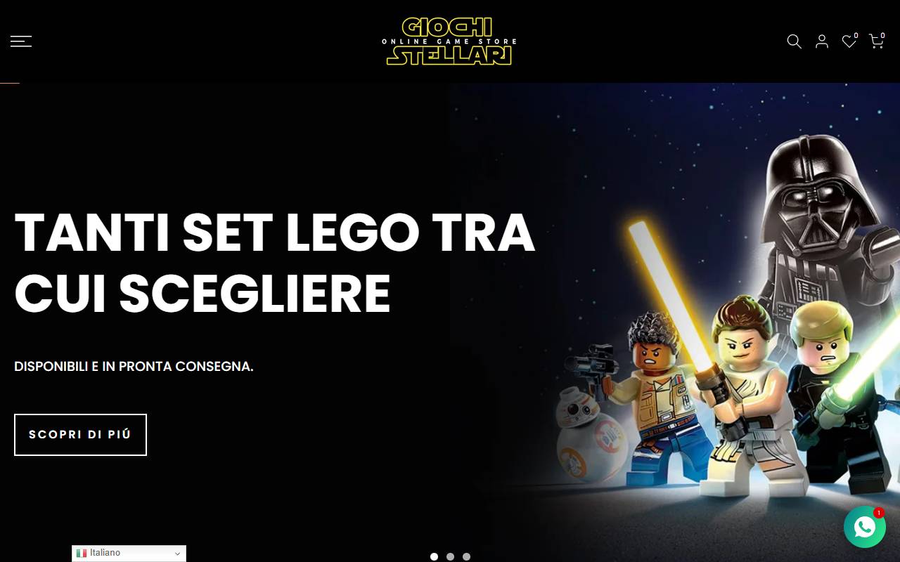 Anteprima del sito: Giochi Stellari di C. Galliani