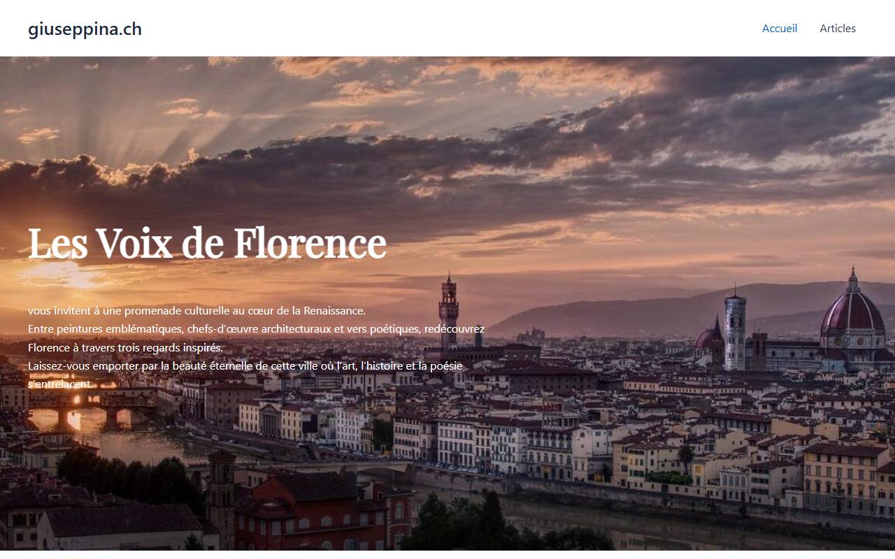 Anteprima del sito: Giuseppina Porreca