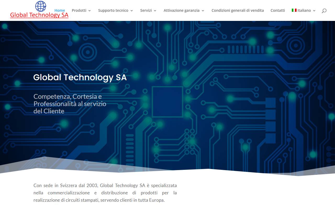Anteprima del sito: Global Technology SA