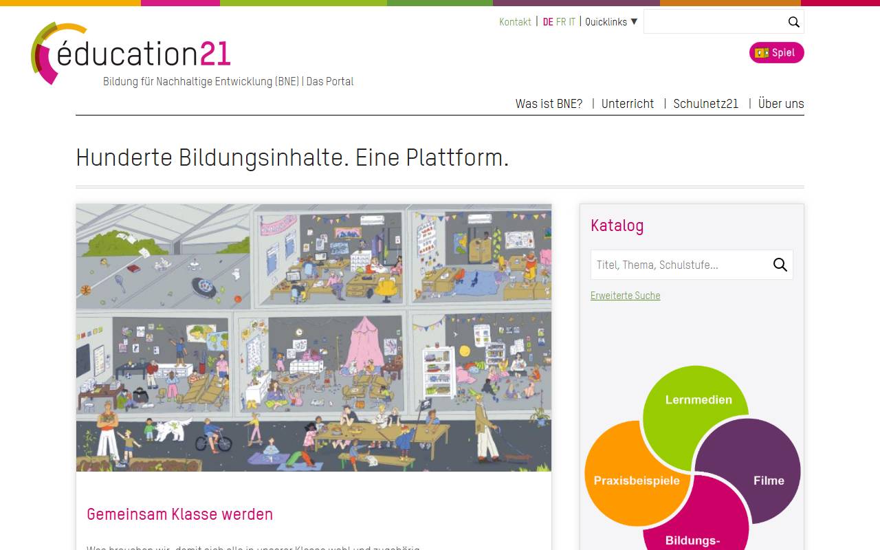 Anteprima del sito: Global Education SA