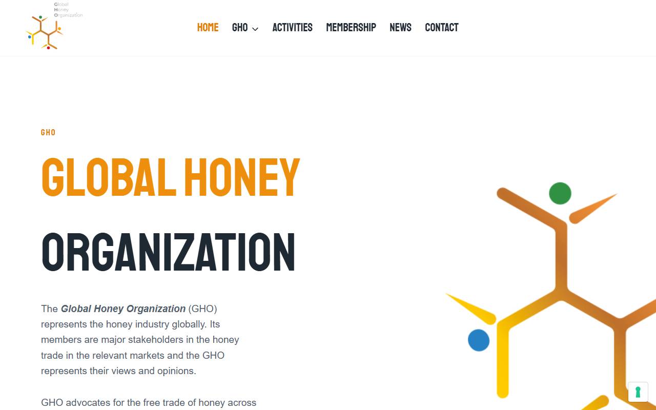Anteprima del sito: GHO - Global Honey Organization