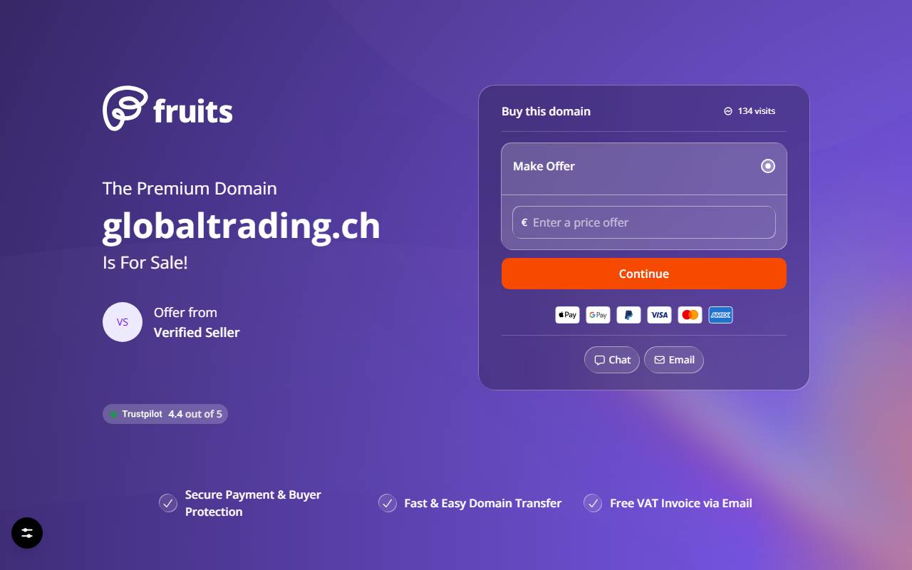 Anteprima del sito: Global Trading & Consulting Sagl