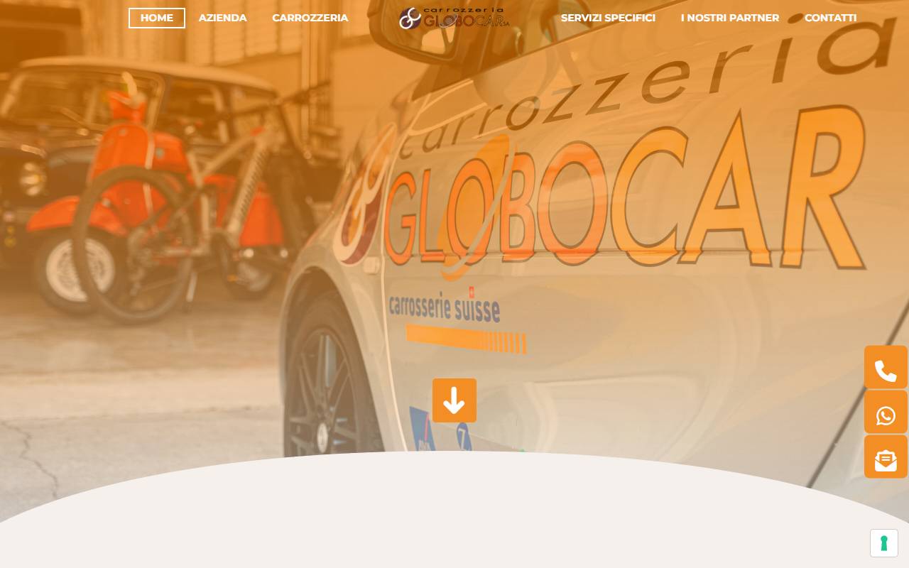 Anteprima del sito: Globocar SA