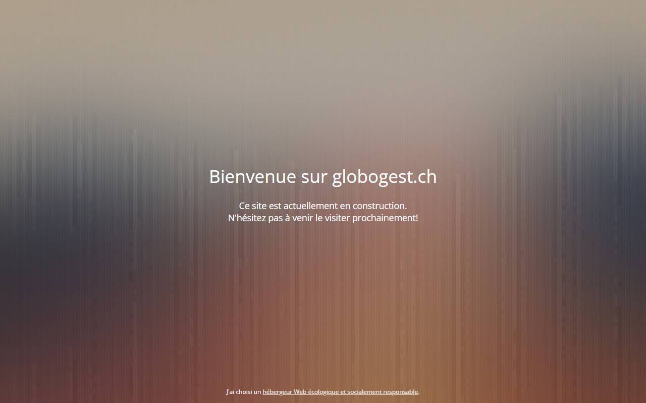 Anteprima del sito: Globogest SA